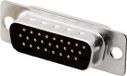 encitech HDS-26-M-T-B-S 2101-0300-02 connecteur D-sub mâle 180 ° Nombre de pôles : 26 Manchon à souder 1 pièce(s) Plateau