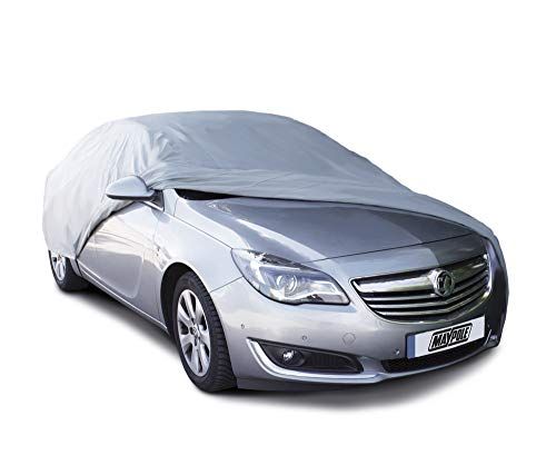 Maypole Ademende Volledige Cover voor Grote Auto's Waterdicht, Grijs