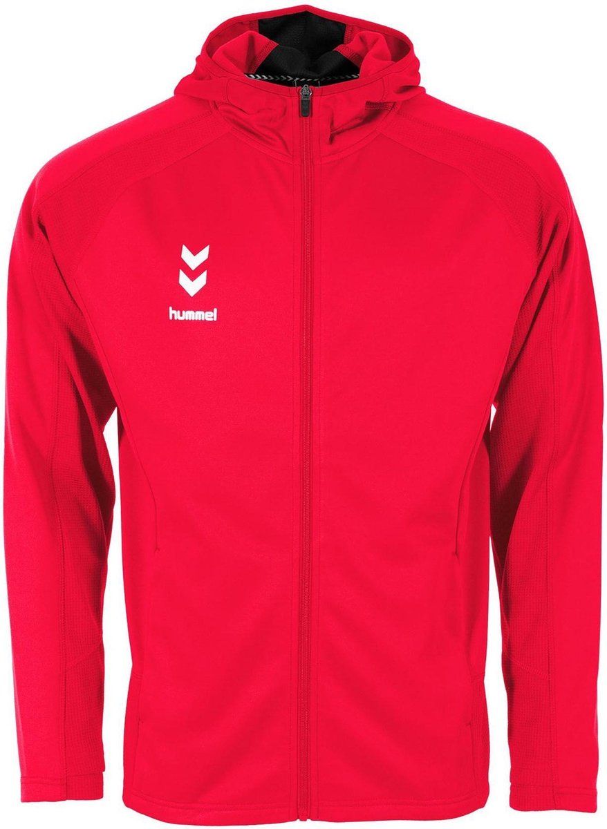 Hummel Ground Hooded Training Jacket Sportjas Unisex - Maat S