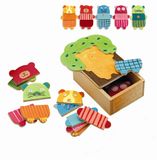 Djeco Arbra Doudou - Jouet éducatif en bois, Unisexe, 3 ans