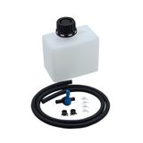 Bidon d'essence pour l'atelier, réservoir de carburant de remplacement (0,75 litre) avec robinet et tuyau