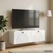 Prolenta Maison Exclusive Wandmontierter TV-Schrank Weiß 98 x 31 x 30 cm Holzwerkstoff