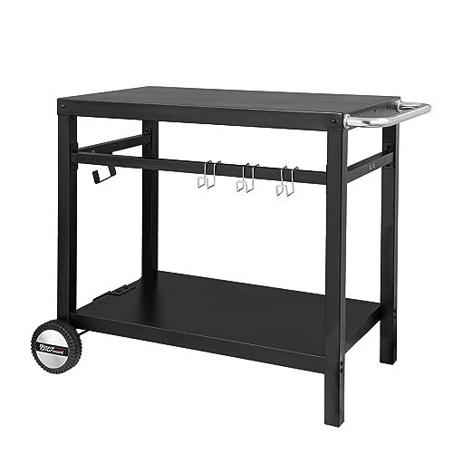 Royal Gourmet Barbecue Grillwagen - Zwart - 100.5 x 59 x 81 cm