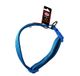 Verstelbare NEOPRENE COMFORT Verstelbare nylon kraag met neopreen voering, maat S - 1,5 cm (25 cm-40 cm), blauw