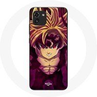 Maniacase Hoesje voor Samsung Galaxy A03 Manga Zeven hoofdzonden Demon