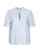 SEIDENSTICKER Chemisier 'Schwarze Rose' bleu clair / blanc