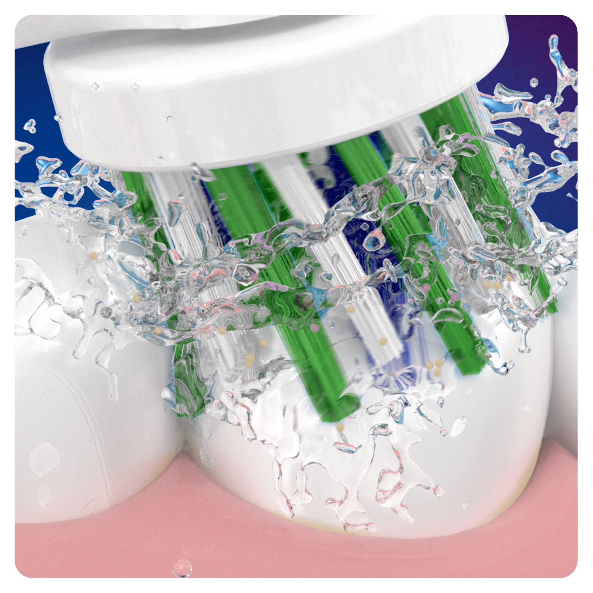 Oral-B CrossAction Opzetborstel - 9 stuks