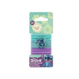 Disney Stitch - Fijne rubberen band met een magische lilo en steek - partij 15 stuks - geen metalen accessoire - ideaal voor het haar van kleine meisjes