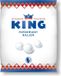 King Pepermuntballen bonbons boîte - Menthe - Rafraîchisseur goût menthe - 12 sachets à 250 g