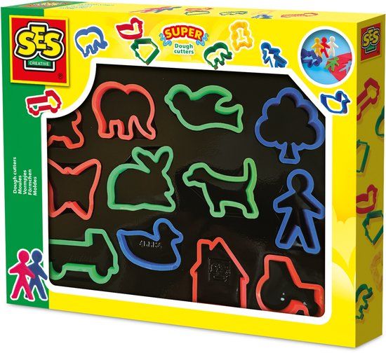 SES Creative Super Klei Vormen - 12 stuks