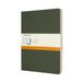 Moleskine Cahier Journals - Extra Large - Gelinieerd - Groen - set van 3