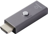 Renkforce RF-6903182 HDMI EDID-emulator [1x HDMI-stekker - 1x HDMI-bus] Aluminium-grijs 8K UHD