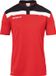 Uhlsport Offense 23 Polo Heren - Rood / Zwart / Wit | Maat: M