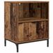 vidaXL Nachtkastje Oud hout 49 x 36 x 61 cm Bewerkt hout