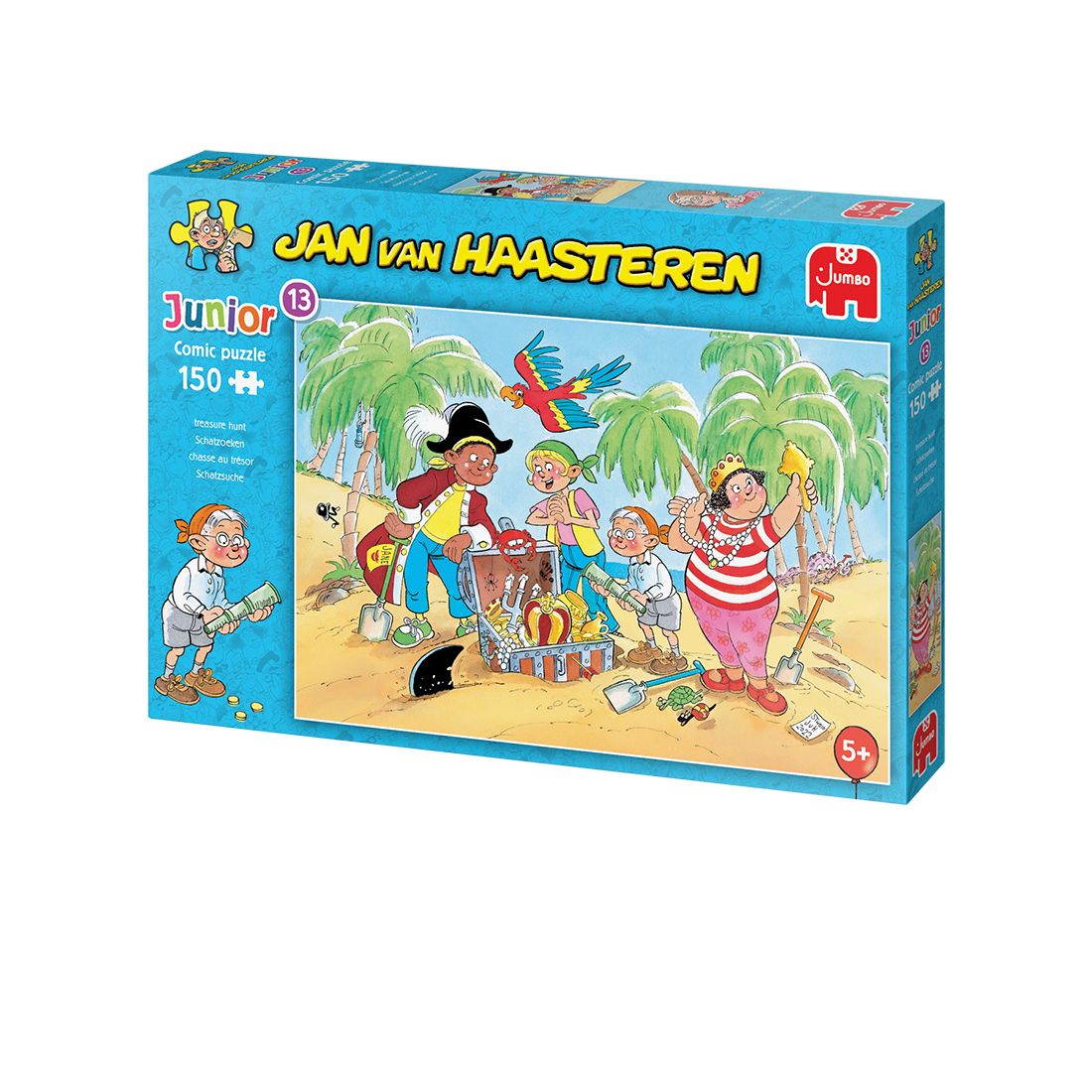 Jan van Haasteren Junior 13 - Schatzoeken Puzzel (150 stukjes)