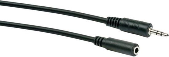 Schwaiger KHA4036 533 audio kabel 5 m 3.5mm Zwart