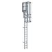 Icecat Ensemble d'échelles à cage - Hauteur 3,25 m