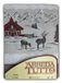 Tex family Housse de lit Gran Foulard Housse de lit Tiroler Tissu Montagne Rouge - 1 lit simple