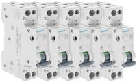 SIEMENS - Stroomonderbreker 2A Ph+N curve C 4,5 kA 230 V