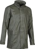 PERCUSSION Waterproof impersoft jas met zak, Unisex, XL, Kaki