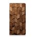Samsung Galaxy A54 Housse portefeuille en cubes de bois