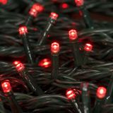 Lumineo 2x 1000 LED Red Twinkle Effect String Lights - 2250cm - Outdoor