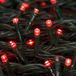 Lumineo 2x 1000 LED Red Twinkle Effect String Lights - 2250cm - Outdoor