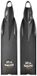 C4 Freediving Pro Tech Palmes de plongée libre Noir UE 42-43