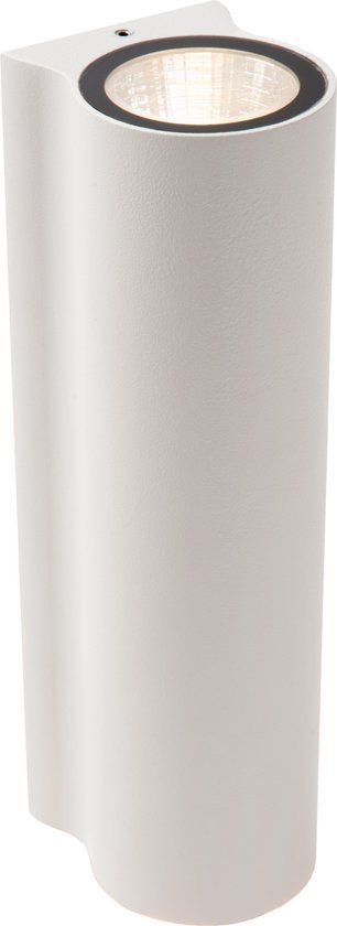 Lucide AKRA - Wandlamp Binnen/Buiten - LED - 2x6,5W 2700K - IP54 - Wit