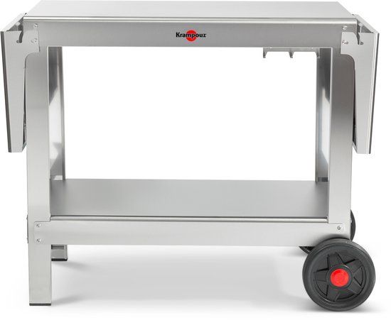 Krampouz Trolley voor Plancha's 50/60/75cm - RVS
