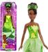 Disney Princess Tiana Doll, 29 cm, sparkling outfit, tiara and shoes, Mattel HLW04
