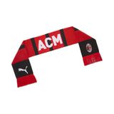 PUMA A.C. MILAN - Sjaal ESS, officieel product, met AC Milaan-logo, rood en zwart