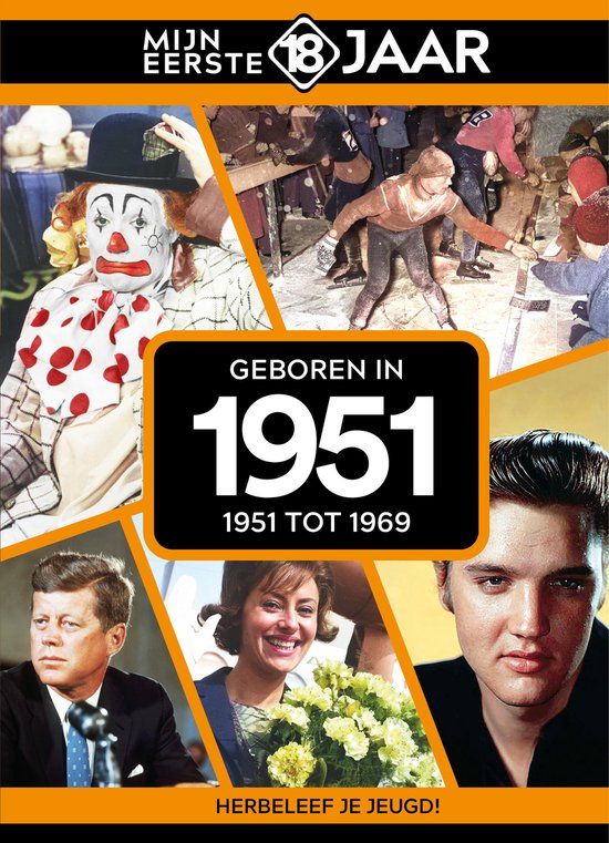 Geboren in 1951 - Mijn eerste 18 jaar - CD - Standard Edition