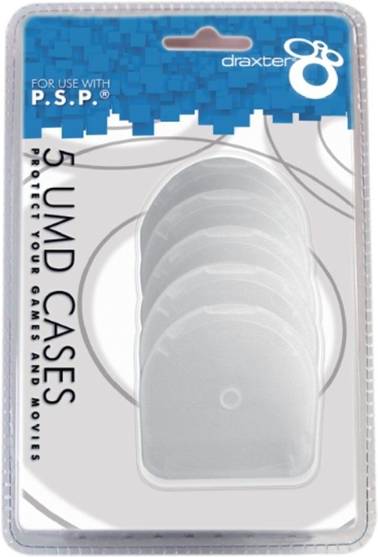 Psp Umd Cases (5 Pcs