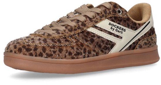 Dockers by Gerli Dames Sneakers - bruin/zwart - EU40
