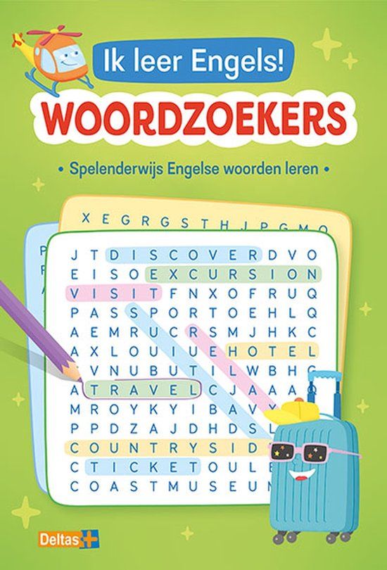 Ik Deltas Woordzoekers - Ik leer Engels!