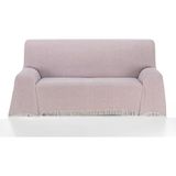ECOMMERC3 Multifunctionele sprei, afmeting 130 x 180 cm, voor bank of bed, multifunctionele deken, extra zacht, paars