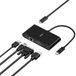 Belkin USB-C multimedia-adapter (USB-C Hub met VGA, HDMI 4K, USB 3.0, Ethernet-poorten) met 100 W vermogen voor apparaten zoals MacBook Pro, iPad Pro, Surface Pro en Chromebook