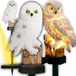 Lampe d'extérieur LED solaire, IP44, 42 cm, détecteur de crépuscule, blanc