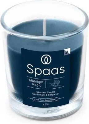 Spaas Geurglas 25u d7 cm midnight magic