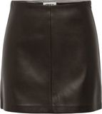 Only Rok Onlniella Hw Faux Lea Skirt Cc Pnt 15370518 Chocolate Torte Dames Maat - XS