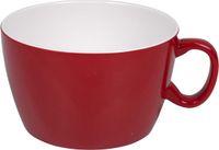 Bo-Camp - Soepkom - Two-Tone - Melamine - 4 Stuks - Rood