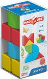 Geomag MagiCube Halve Kubussen en Kwart Cirkels Recycled - Magnetisch Speelgoed - 24-delig - Vanaf 1 jaar