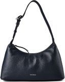Coccinelle Leren schoudertas Fern Handbag Grained Leather Midnight Blue