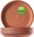 KADAX Ronde Bloempot Schotel 14 cm Terracotta 5 pièces