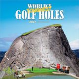 World's Brown Trout World's Toughest Golf Holes Official 2027 12 X 24 Inch (Hanging) Monthly Square Wall Calendar Plastic-Free