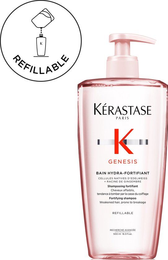 Kérastase Genesis Bain Hydra-Fortifiant Navulbare Shampoo - 500 ml