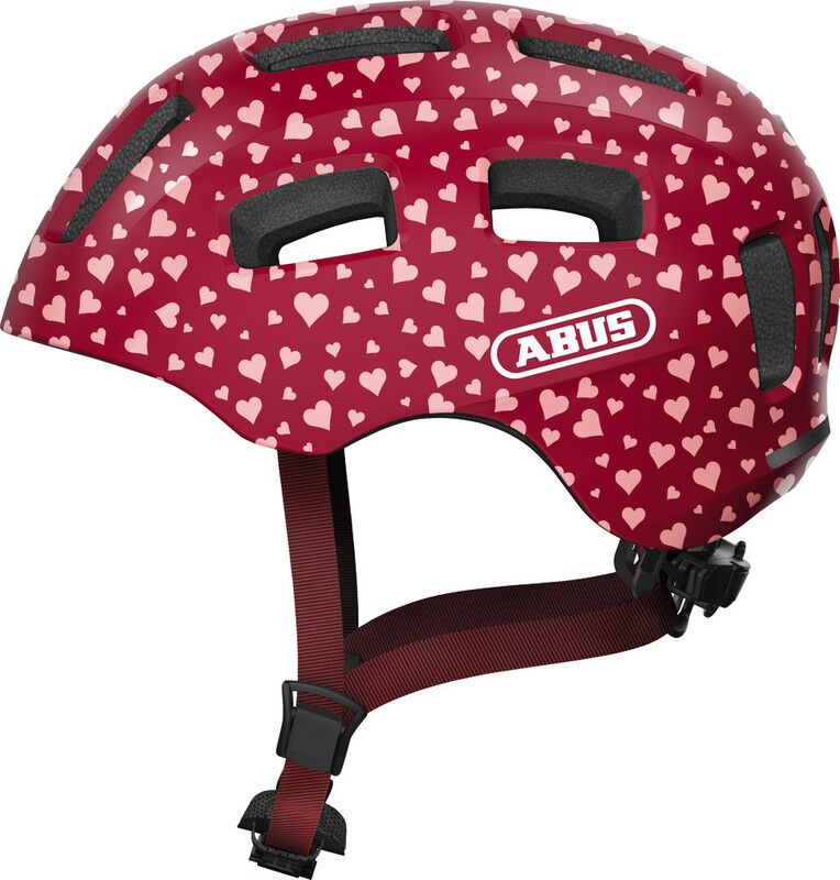 ABUS Youn-I 2.0 Helmet Youth, cherry heart