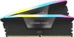 CORSAIR Vengeance RGB DDR5 RAM, 16 Go (2x8 Go), 5200 MHz, CL40, CMH16GX5M2B5200C40