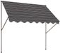 Angerer Exclusief zonnescherm Nr. 8100 400 cm grijs